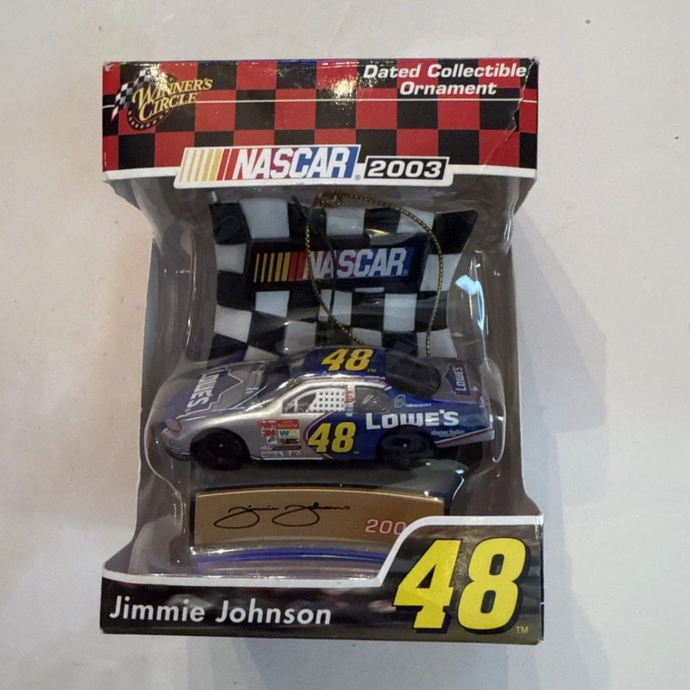 Winner's Circle Jimmy Johnson 2003 #48 Christmas Ornament